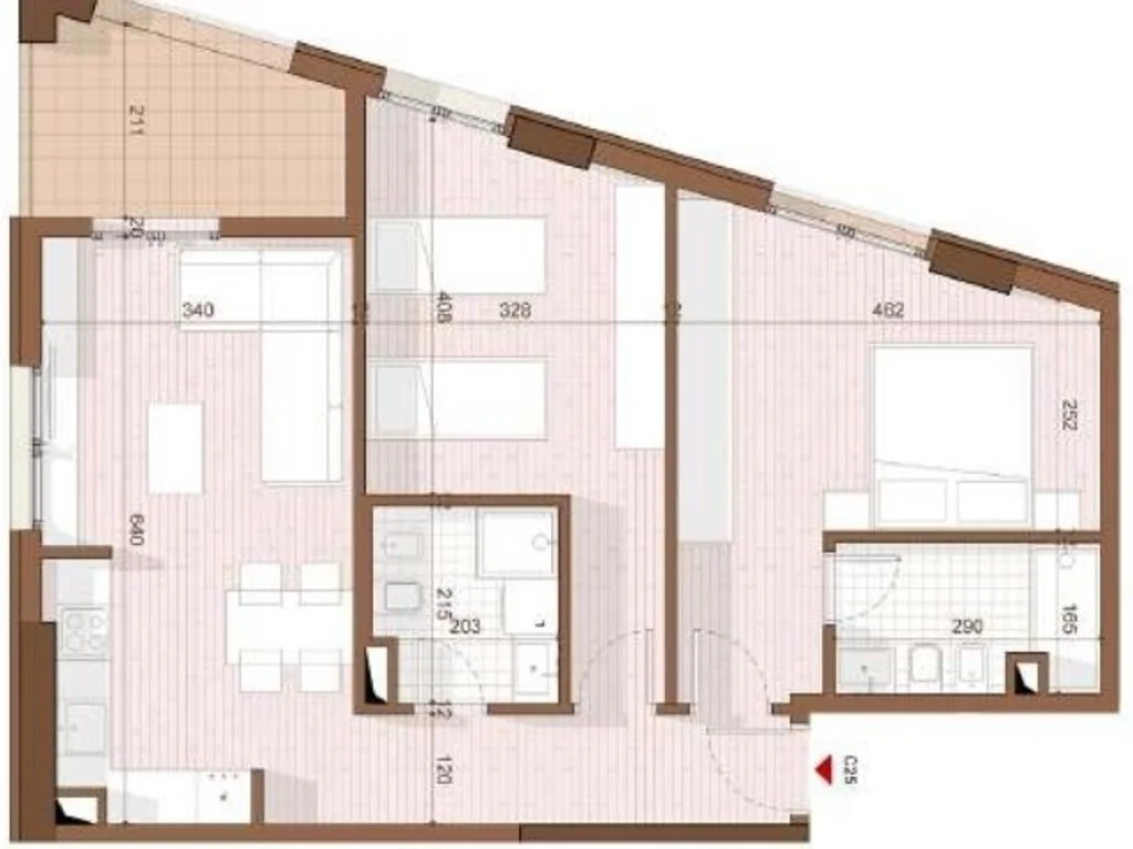 Mieszkanie na sprzedaż 2+1+2 w Shëngjin — zdjęcie 3