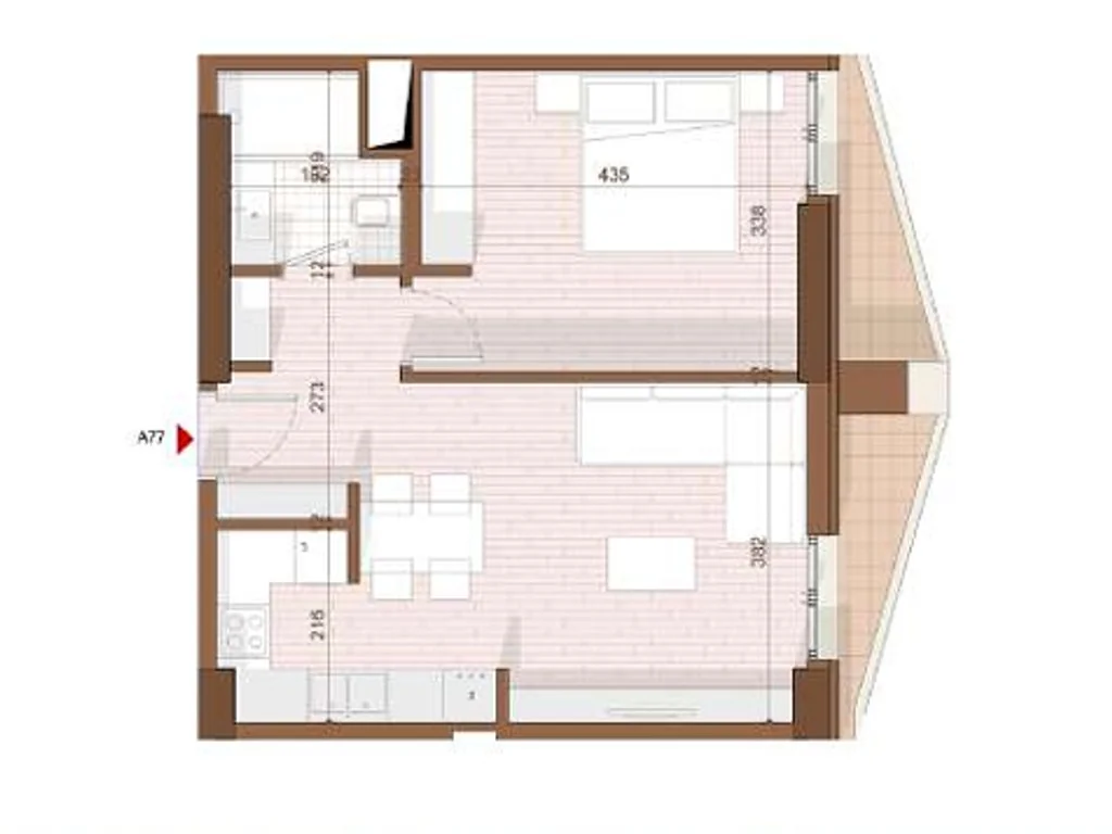 Mieszkanie 1+1 na sprzedaż w Shëngjin — zdjęcie 3